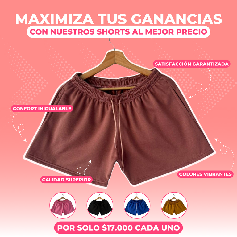 PROMOCIÓN SHORTS🔥Mayoristas $17.000